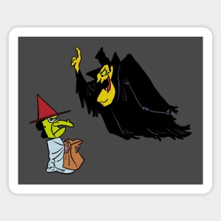 Halloween Scolding Sticker